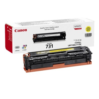 Kasetė Canon 731 Y (6269B002) geltona – Originali