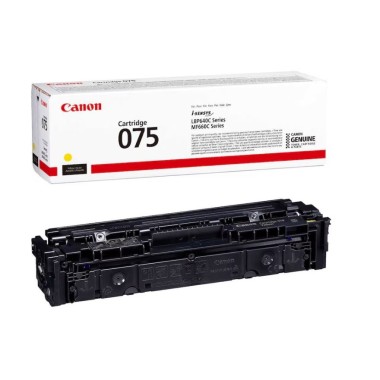 Kasetė Canon 075 Y (6362C002) geltona – Originali