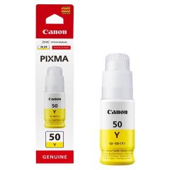 Rašalas Canon GI-50 Y (3405C001) geltonas – Originalus