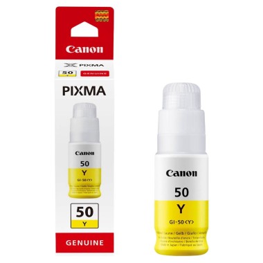 Rašalas Canon GI-50 Y (3405C001) yellow– Originalus