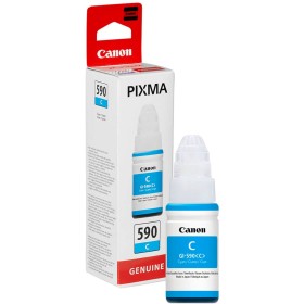 Canon GI-590 C (1604C001) mėlynas rašalas, 70 ml – Originalus