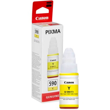 Canon GI-590 Y geltona rašalas (1606C001) – Originalus Canon GI-590 Y geltona rašalas (1606C001) – Originalus