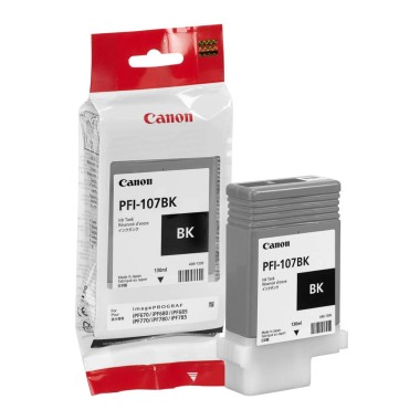 Kasetė Canon PFI-107BK OEM