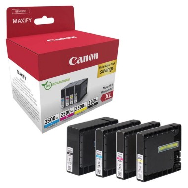 Kasetės Canon PGI-2500XL BK/C/M/Y Rinkinys OEM
