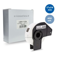 Brother DK-11204 lipni etikečių juostelė (balta, 17x54 mm) – Eco
