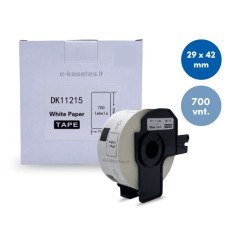 Brother DK-11215 lipni etikečių juostelė (balta 29x42 mm) – Eco