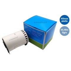 Brother DK-22246 lipni etikečių juostelė (balta, 103 mm) – Eco