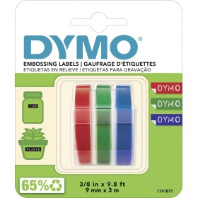 DYMO 3D S0847750 lipni juostelė (9 mm x 3 m, spalvų rinkinys, 3 vnt.) – Originali