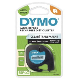Lipni juostelė DYMO LetraTag 12267, 12mm. (skaidri) – Originali