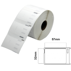 Lipnios etiketės DYMO LW S0722540, 32 × 57 mm (1000 vnt.) – Eco