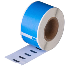 Lipnios etiketės DYMO 99010 (S0722370) 89 × 28 mm, mėlynos– ECO