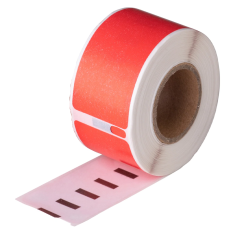 Lipnios etiketės DYMO 99010 (S0722370) 89 × 28 mm, raudonos – ECO