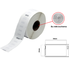 Lipni juostelė DYMO LW (S0722520) 25x54mm (su mikroschema)