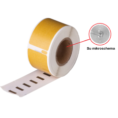 Lipni juostelė DYMO LW (S0722370) 28x89mm (Auksinė) su mikroschema