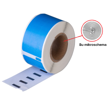 Lipni juostelė DYMO LW (S0722370) 28x89mm (Mėlyna) su mikroschema