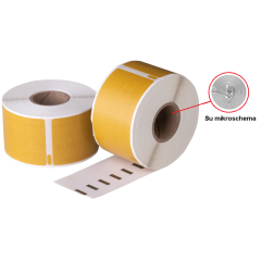 Lipni juostelė DYMO LW (S0722400) 36x89mm (Auksinė) su mikroschema