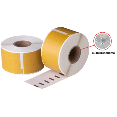 Lipni juostelė DYMO LW (S0722400) 36x89mm (Auksinė) su mikroschema