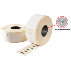 Lipnios etiketės DYMO 99012 (S0722400) 89 × 36 mm, baltos, su RFID – ECO