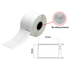 Lipni juostelė DYMO LW (S0722430) 54x101mm  (su mikroschema)
