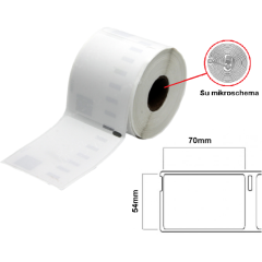 Lipni juostelė DYMO LW (S0722440) 54x70mm (su mikroschema)