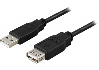 Laidas USB 2.0 (Type-A male > Type-A female) Prailgintuvas (3 m)