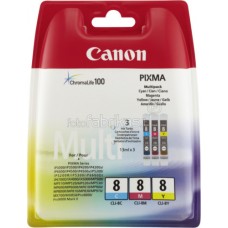 Kasetė Canon CLI-8 C; M; Y rinkinys OEM