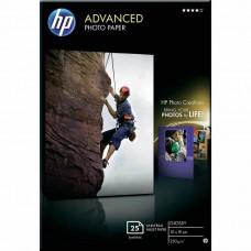 Foto popierius HP Advanced 10x15, 250 g/m2 blizgus (25 lap.)