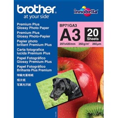 Foto popierius Brother BP71GA3 Blizgus A3