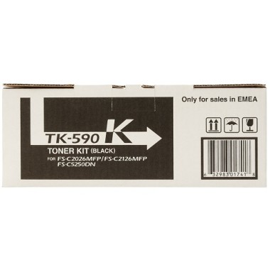 Kasetė Kyocera TK-590K Juoda Originali