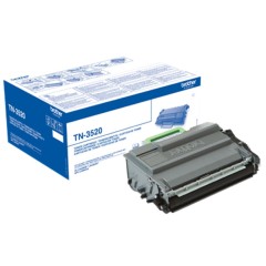 Kasetė Brother TN-3520 BK OEM Kasetė Brother TN-3520 BK OEM