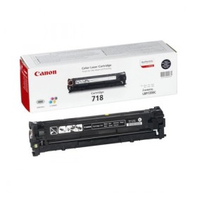 Kasetė Canon 718BK (2662B002), black – Originali