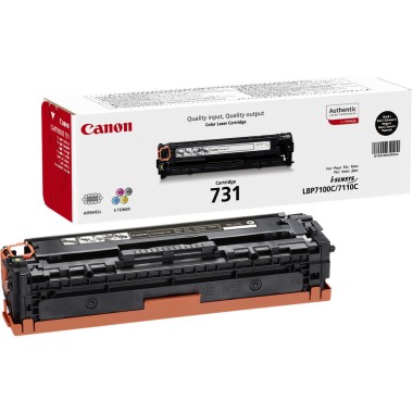 Kasetė Canon 731 BK (6272B002) juoda – Originali