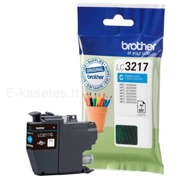Kasetė Brother LC3217 C – Originali