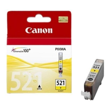 Kasetė Canon CLI-521Y (2936B001), geltona – Originali