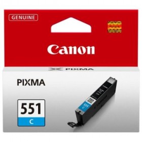 Kasetė Canon CLI-551 C (6497B001) Mėlyna – Originali