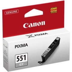 Kasetė Canon CLI-551 GY (6500B001) Pilka – Originali Kasetė Canon CLI-551 GY (6500B001) Pilka – Originali