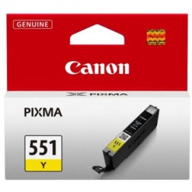 Kasetė Canon CLI-551 Y (6499B001) Geltona – Originali