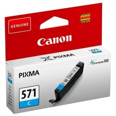 Kasetė Canon CLI-571C (0386C001) mėlyna – Originali