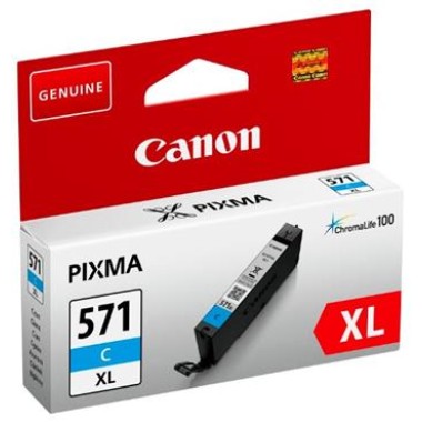 Kasetė Canon CLI-571XL C (0332C001) mėlyna – Originali