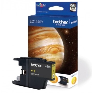 Kasetė Brother LC1240 Y (LC1240Y), geltona – Originali
