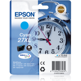 Epson 27XL T2712 rašalinė kasetė mėlyna – originali Epson 27XL T2712 rašalinė kasetė mėlyna – originali