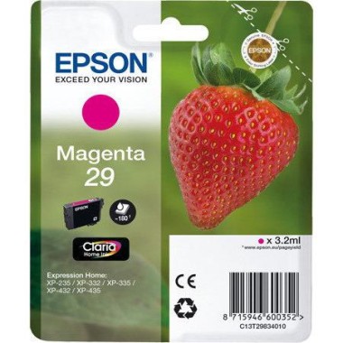 Kasetė Epson 29 M (C13T29834012), raudona – Originali