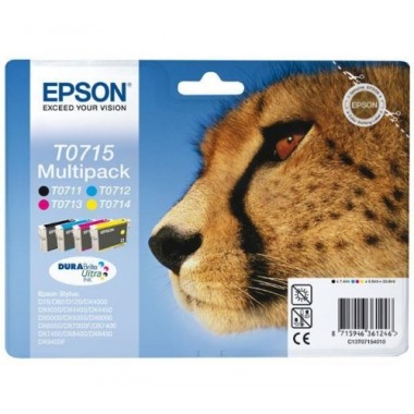 Kasetė Epson T0715 Rinkinys OEM