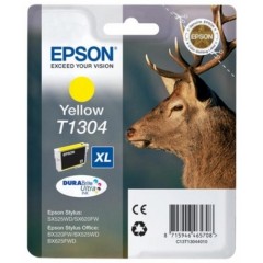 Kasetė Epson T1304 XL Y (C13T13044012), geltona – Originali