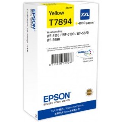 Kasetė Epson T7894 XXL (C13T789440), geltona – Originali