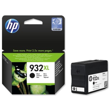 Kasetė HP 932XL BK (CN053AE) black – Originali