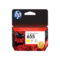 Kasetė Hp 655 CZ112AE (Geltona) OEM
