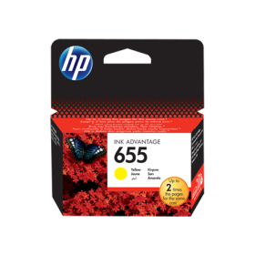 Kasetė Hp 655 CZ112AE (Geltona) OEM