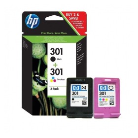 HP 301 kasečių rinkinys (N9J72AE) – Originalus