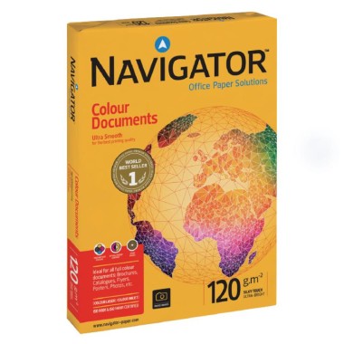Popierius Navigator COLOUR DOCUMENTS A4, 120g g/m2